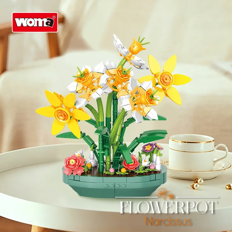 Friends Simulated Daffodil Bui - đánh giá và giá Plant Parent Pot