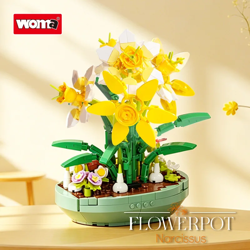 Friends Simulated Daffodil Bui - đánh giá và giá Plant Parent Pot