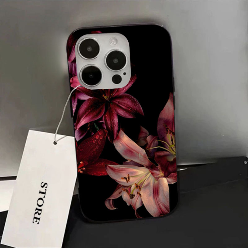 Elegant Red Lily Flower Phone  - đánh giá và giá Plants X